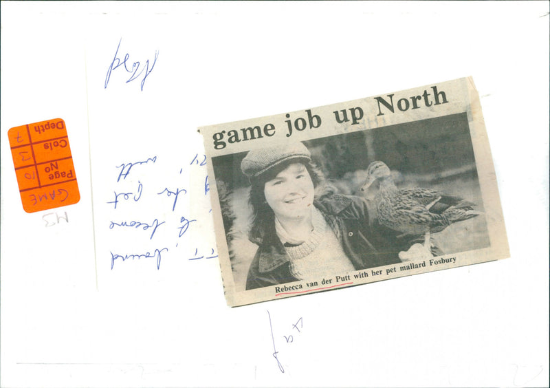 Rebecca van der Putt - Vintage Photograph