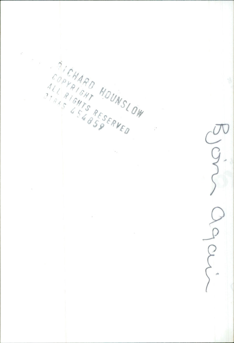 Richard Hounslow - Vintage Photograph