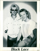 Black lace - Vintage Photograph