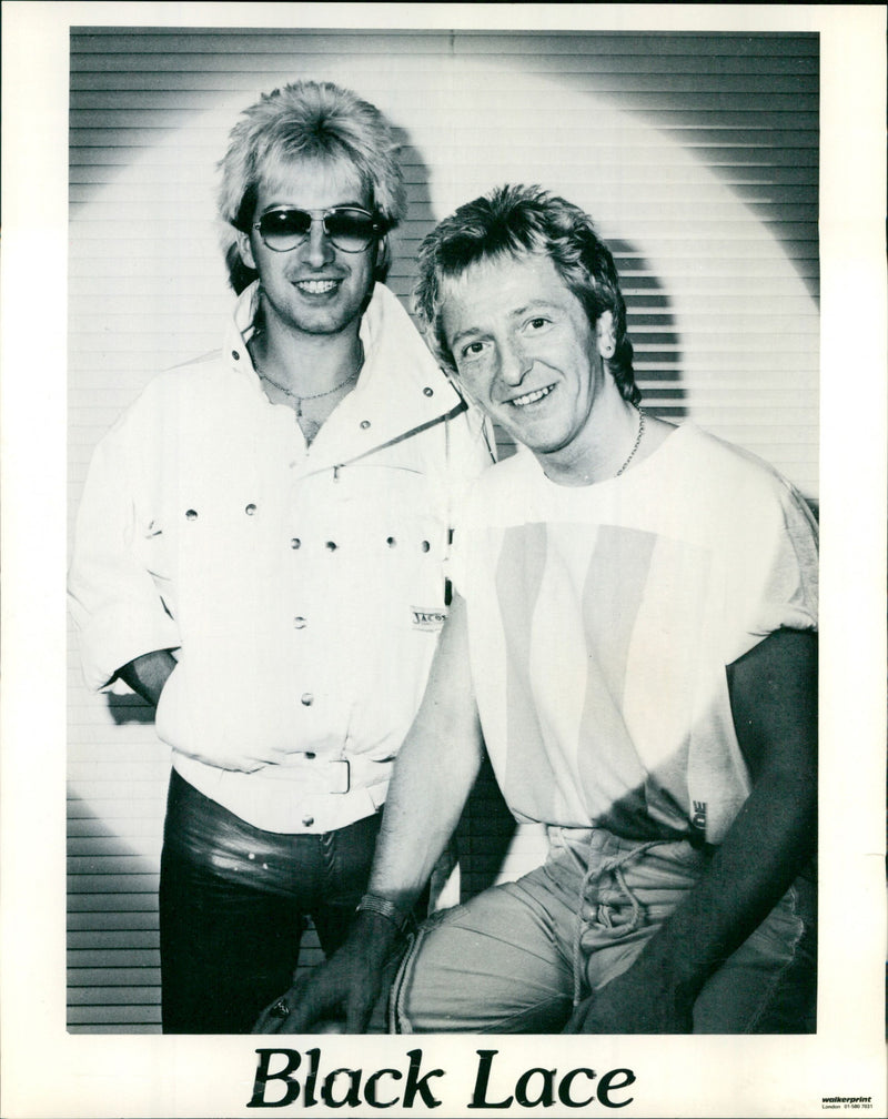 Black lace - Vintage Photograph