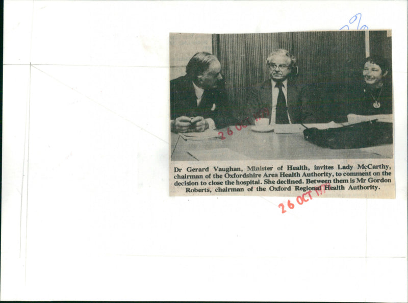 Dr Gerard Vaughan - Vintage Photograph