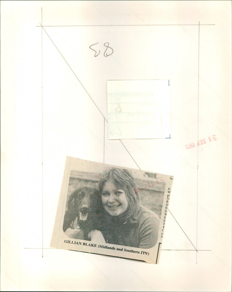 Gillian Blake - Vintage Photograph