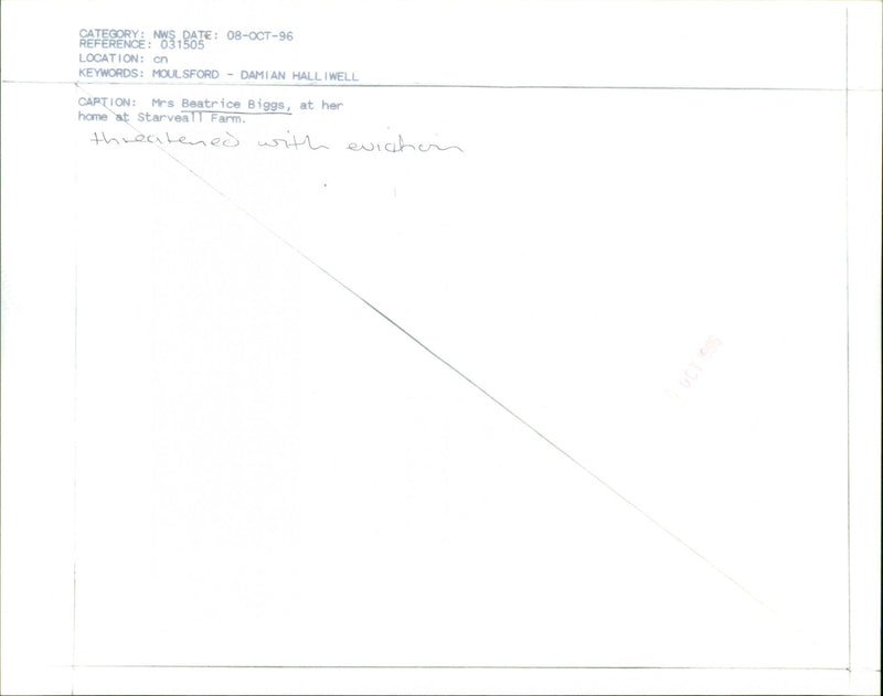 Mrs Beatrice Biggs - Vintage Photograph