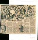 Teachers retire - Vintage Photograph