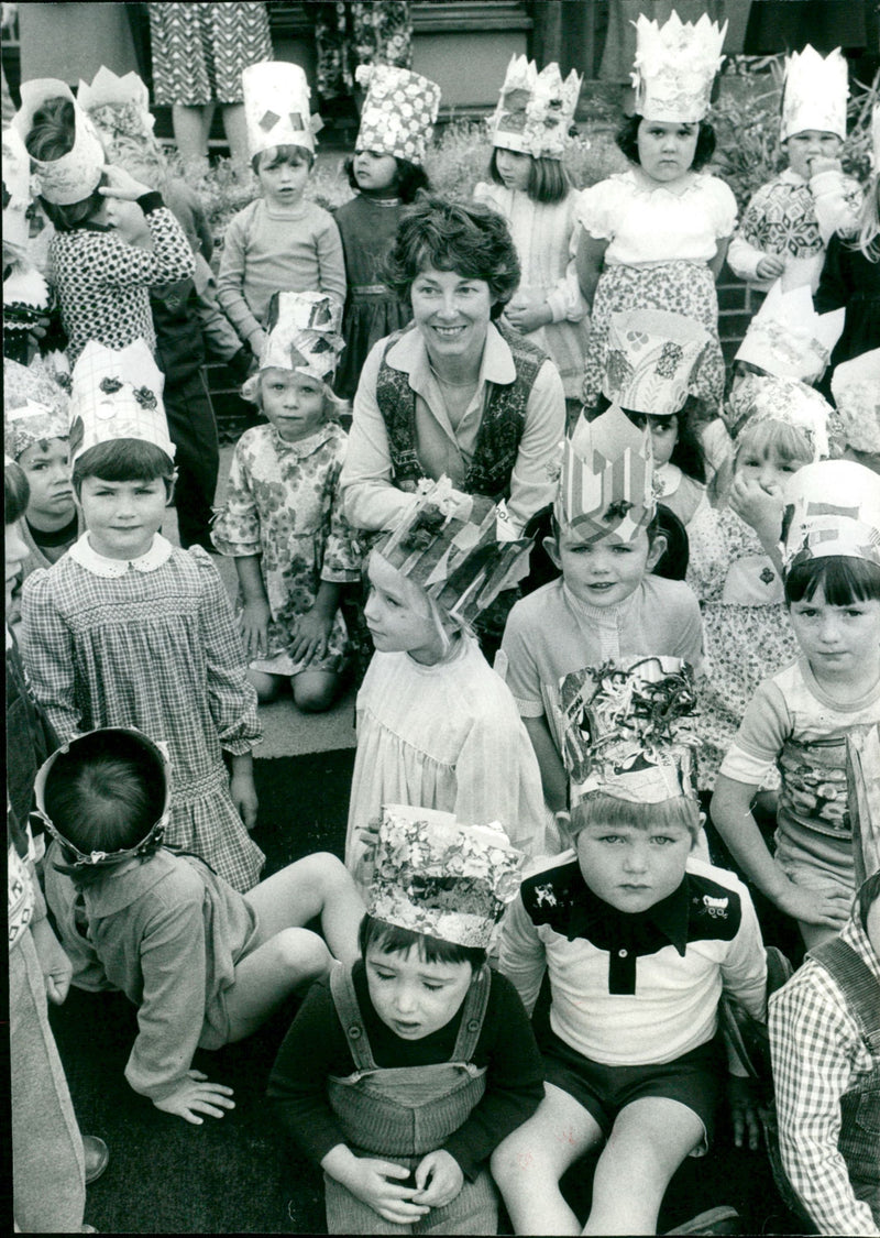 Teachers retire - Vintage Photograph