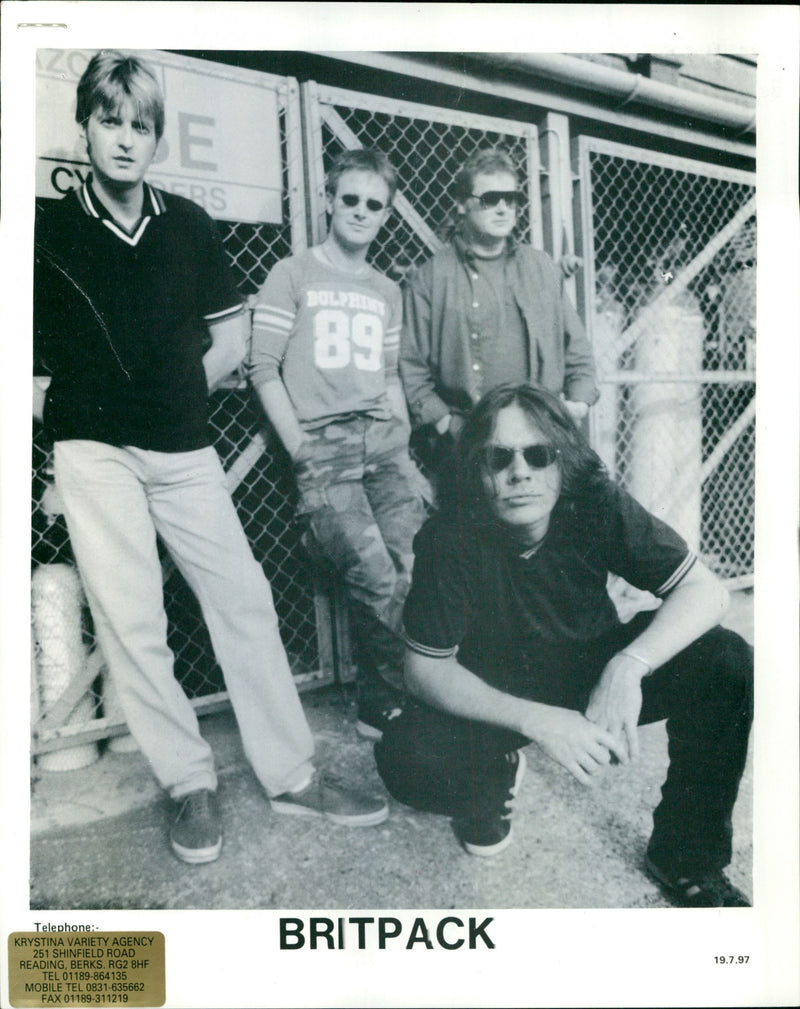 Brit Pack - Vintage Photograph