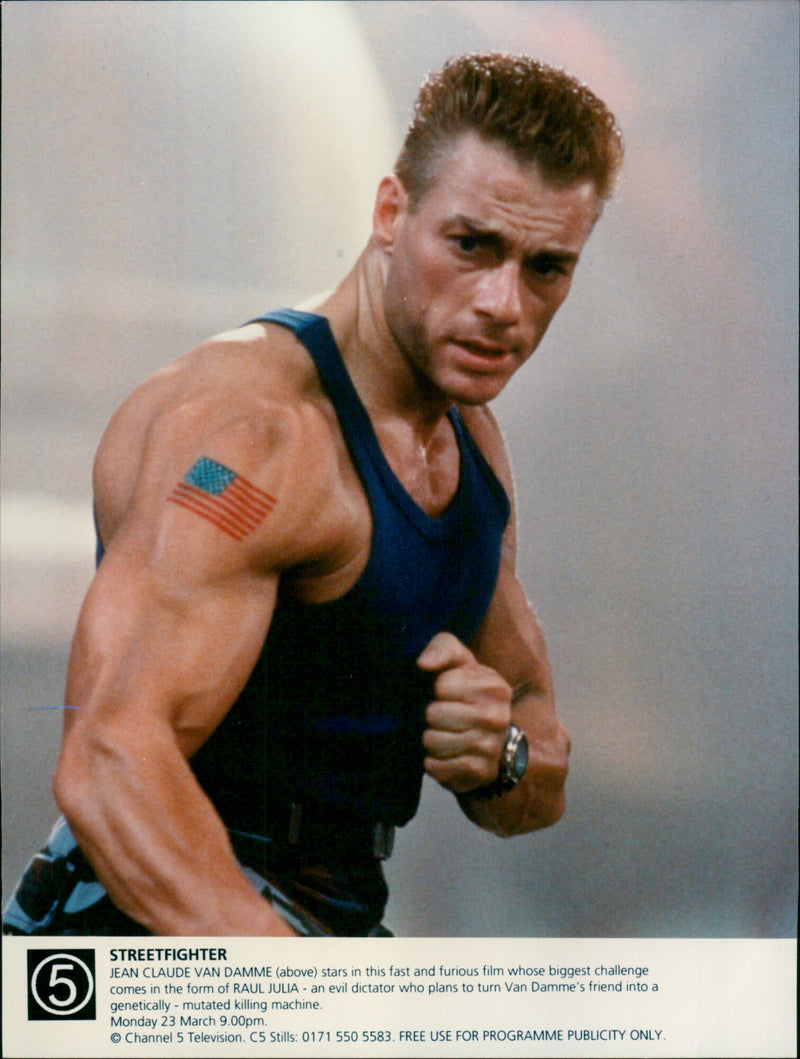 Jean-Claude Van Damme - Vintage Photograph