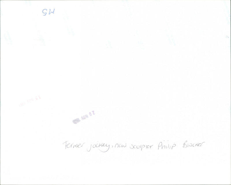 Philip Blacker - Vintage Photograph