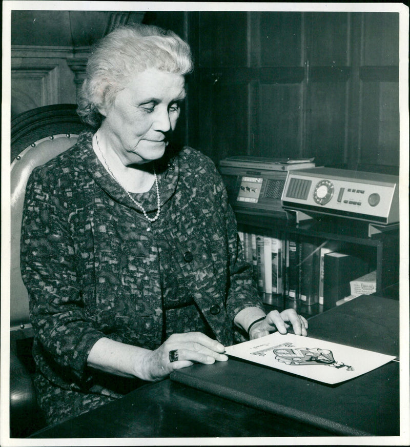 Lady Townsend - Vintage Photograph