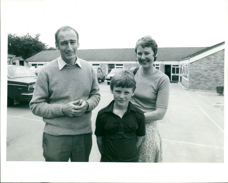 Mr, Mrs Bob Bixby and Matthew - Vintage Photograph