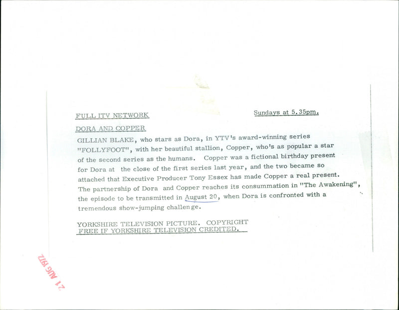 Gillian Blake - Vintage Photograph