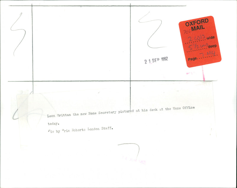 Leon Brittan - Vintage Photograph