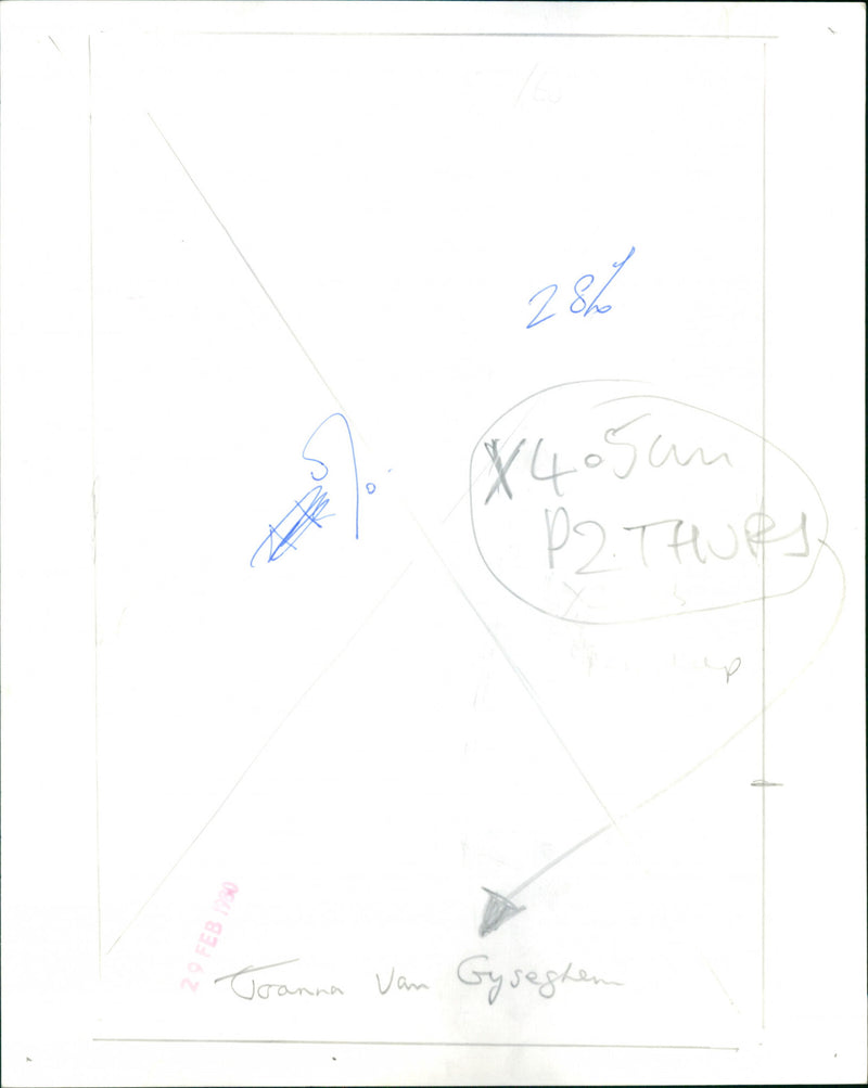 Joanna Van Gyseghem - Vintage Photograph