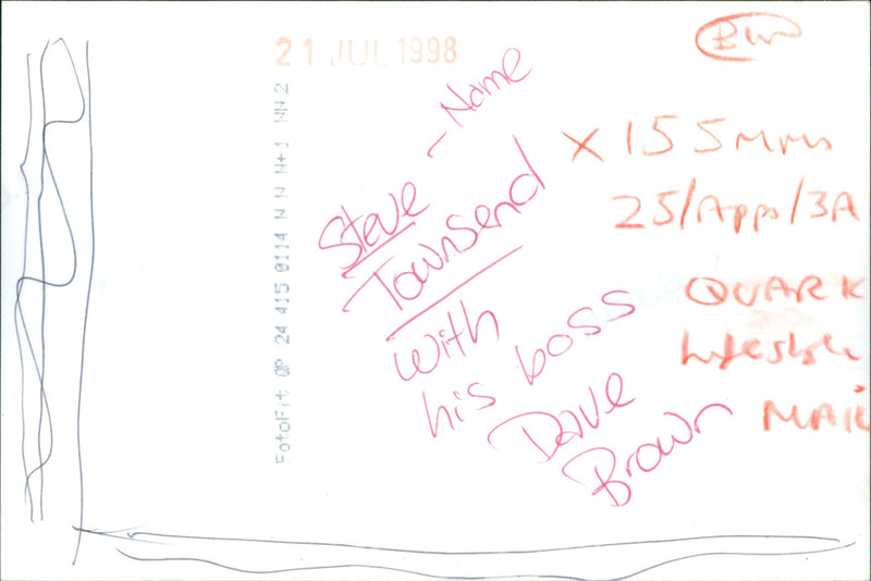 Steve Townsend - Vintage Photograph