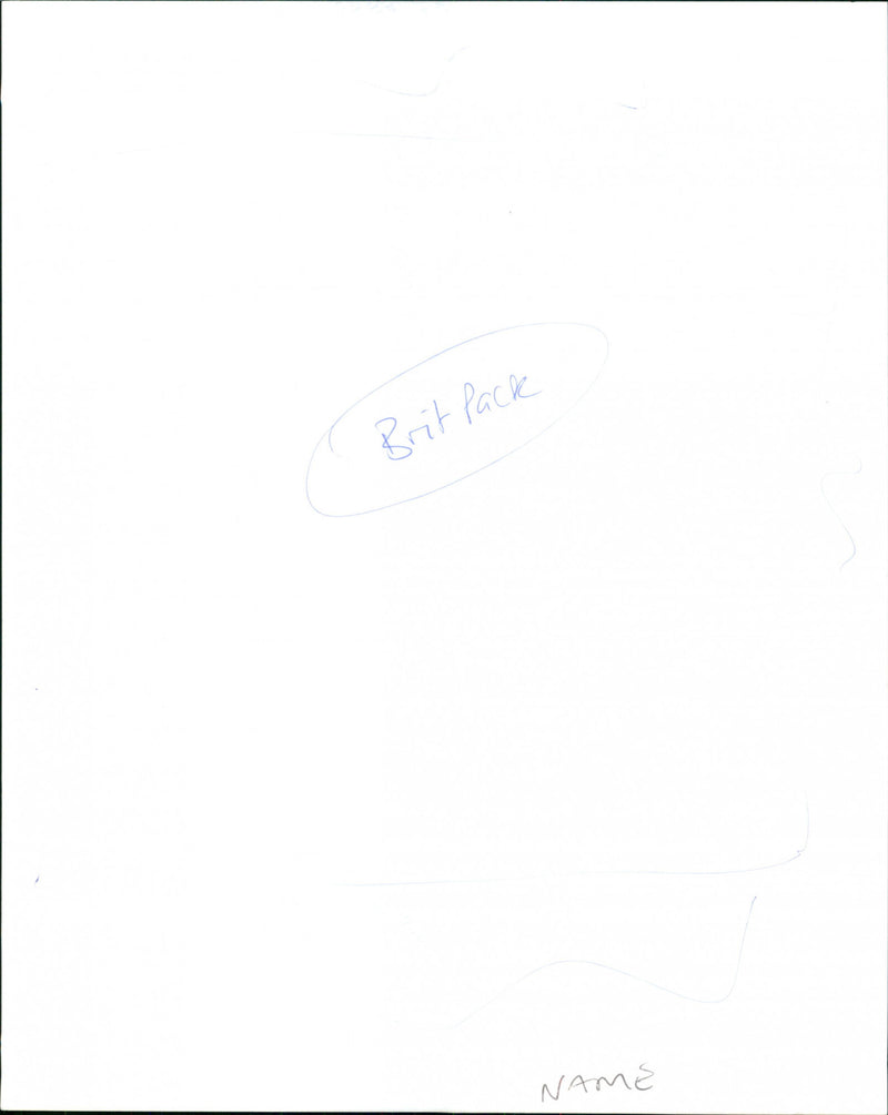 Brit Pack - Vintage Photograph