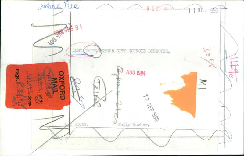 Tony Tribe - Vintage Photograph