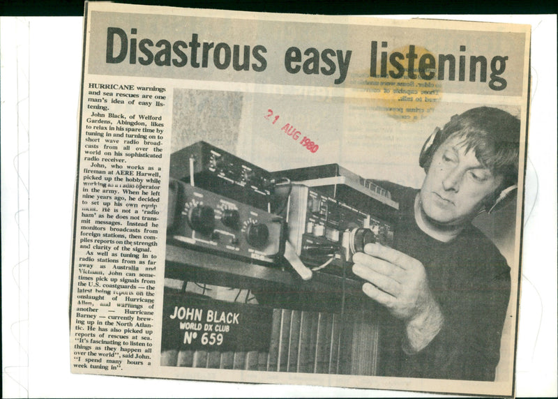 John Black - Vintage Photograph