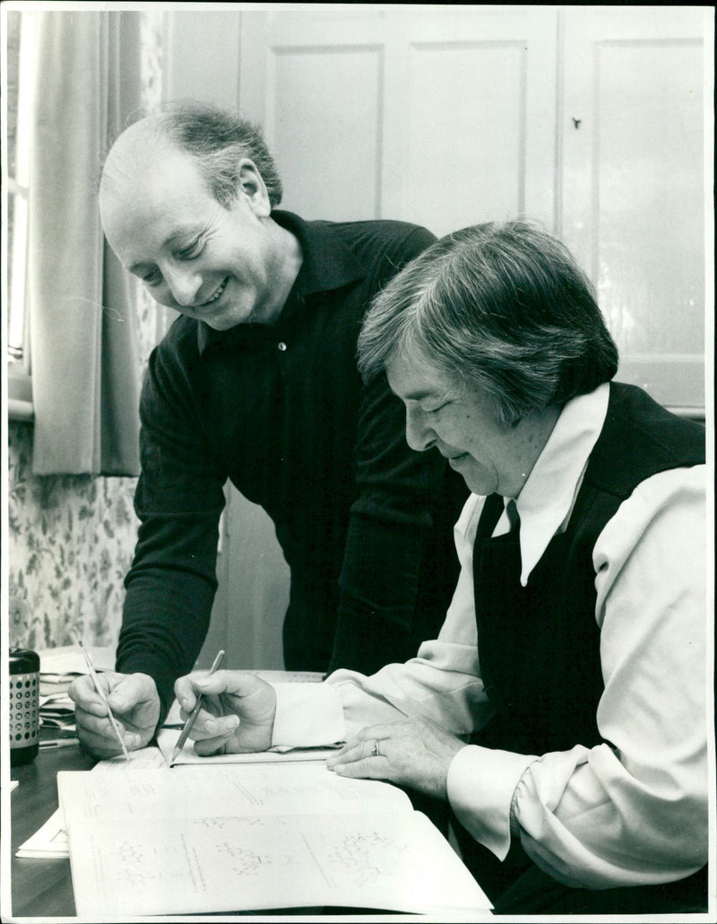 Peter and Rosemary Varney - Vintage Photograph