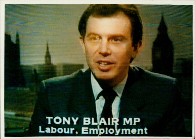 Tony Blair - Vintage Photograph