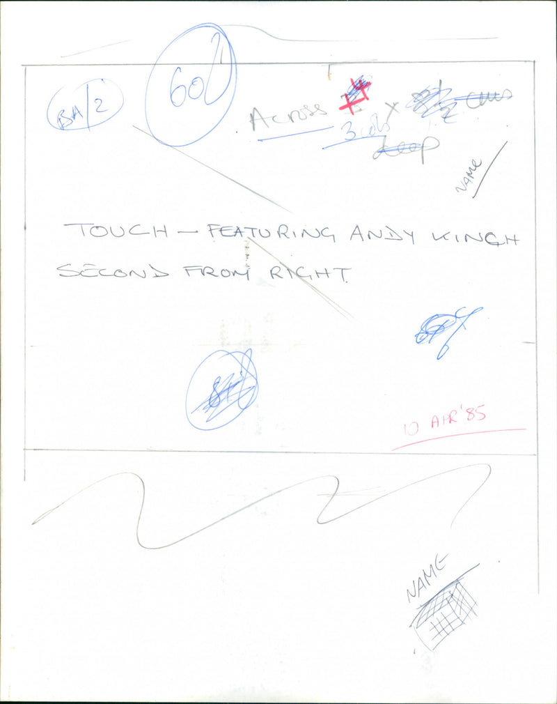 Touch - Vintage Photograph