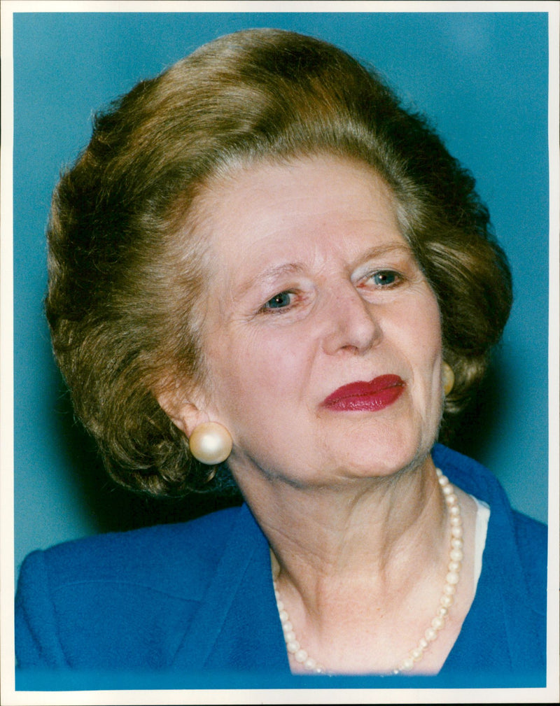 Margaret Thatcher - Vintage Photograph