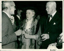 Lady Townsend, Mr. F. M. Walker, Mr. C.R. Fox - Vintage Photograph