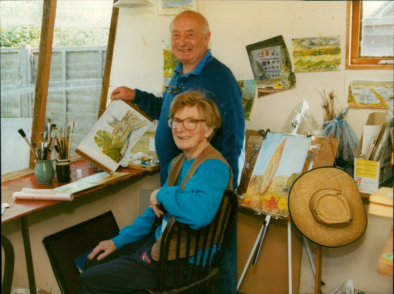Peter and Rosemary Varney - Vintage Photograph