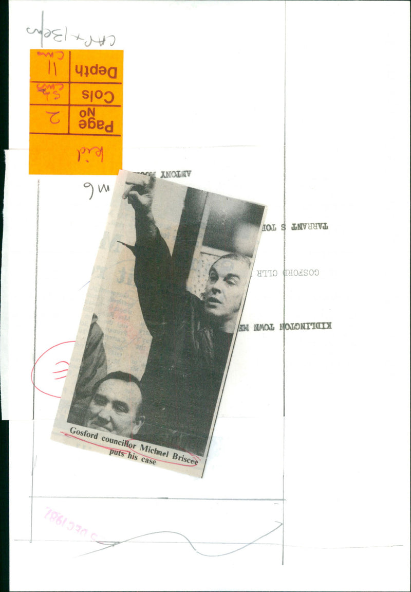 Michael Briscoe - Vintage Photograph