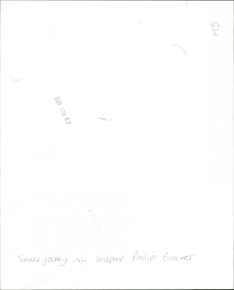 Philip Blacker - Vintage Photograph