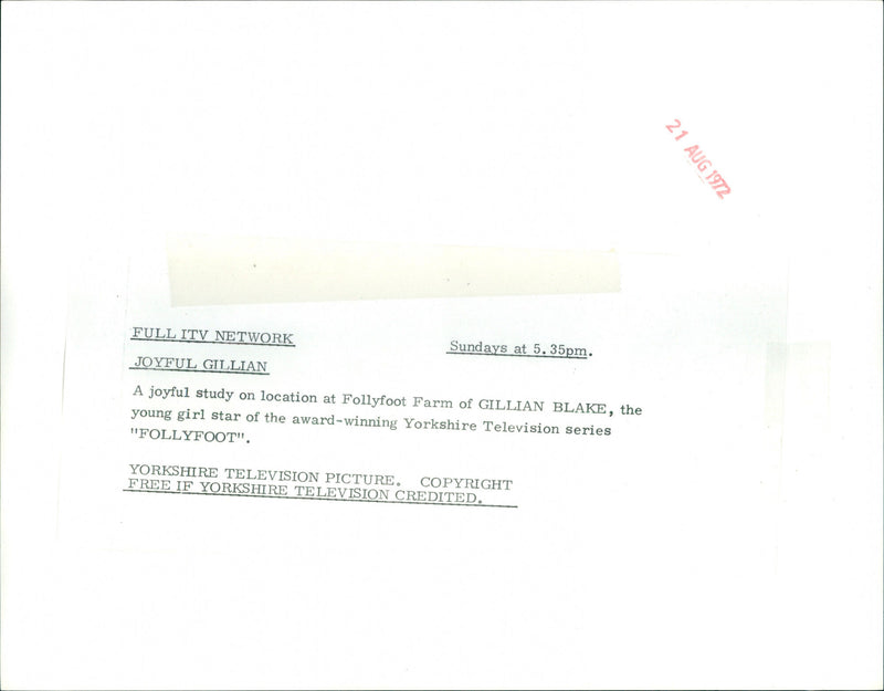 Gillian Blake - Vintage Photograph