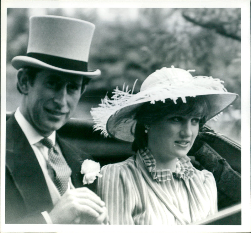 Royal wedding - Vintage Photograph