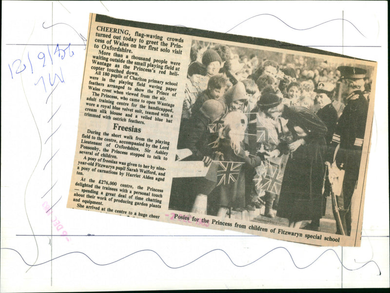 Diana, Princess of Wales - Vintage Photograph