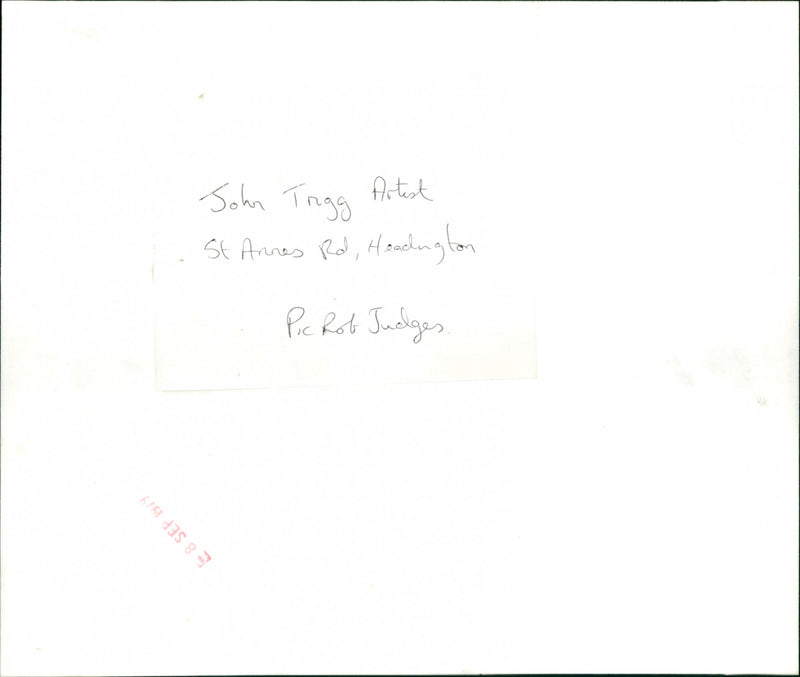 John Trigg - Vintage Photograph