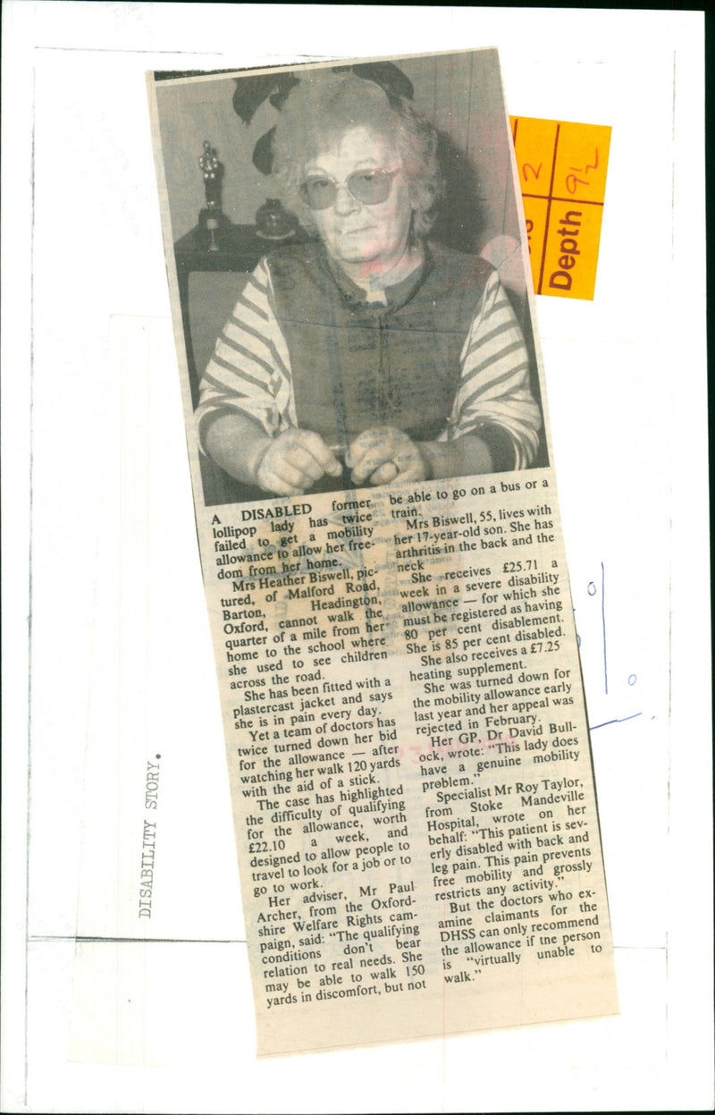 Heather Biswell - Vintage Photograph