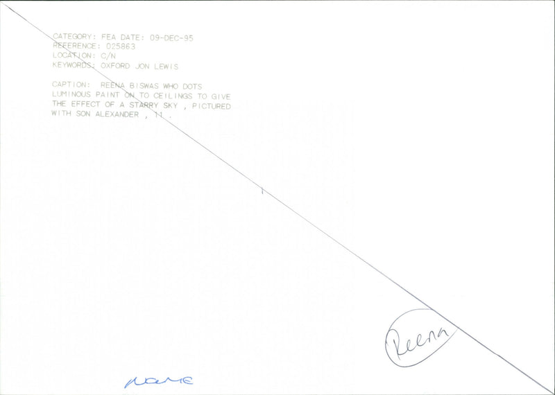 Reena Biswas - Vintage Photograph