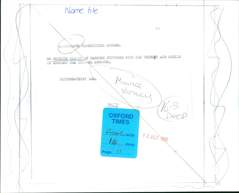 Maurice Varney - Vintage Photograph