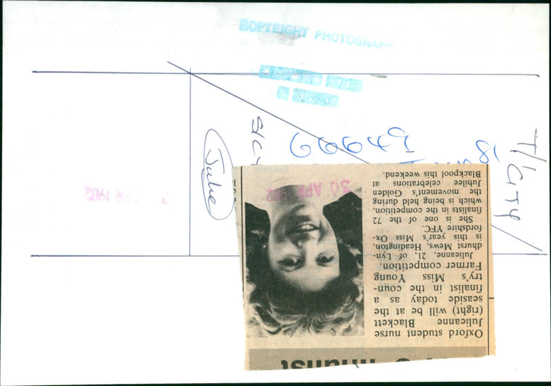 Jullieanne Blackett - Vintage Photograph