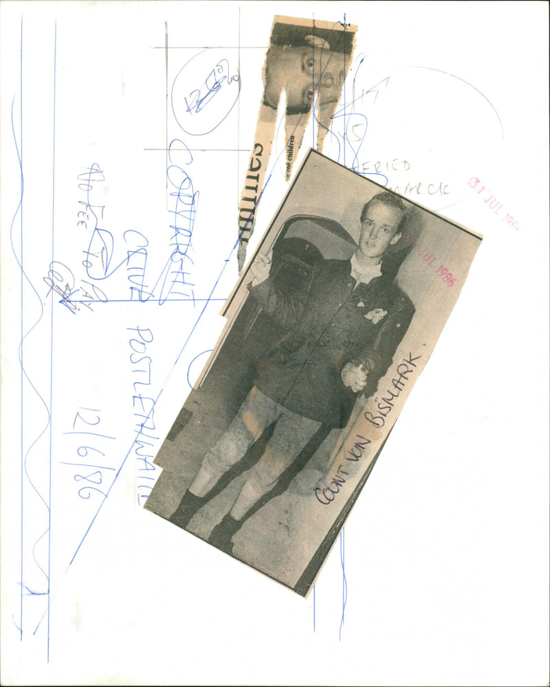 Gottfried von Bismarck - Vintage Photograph