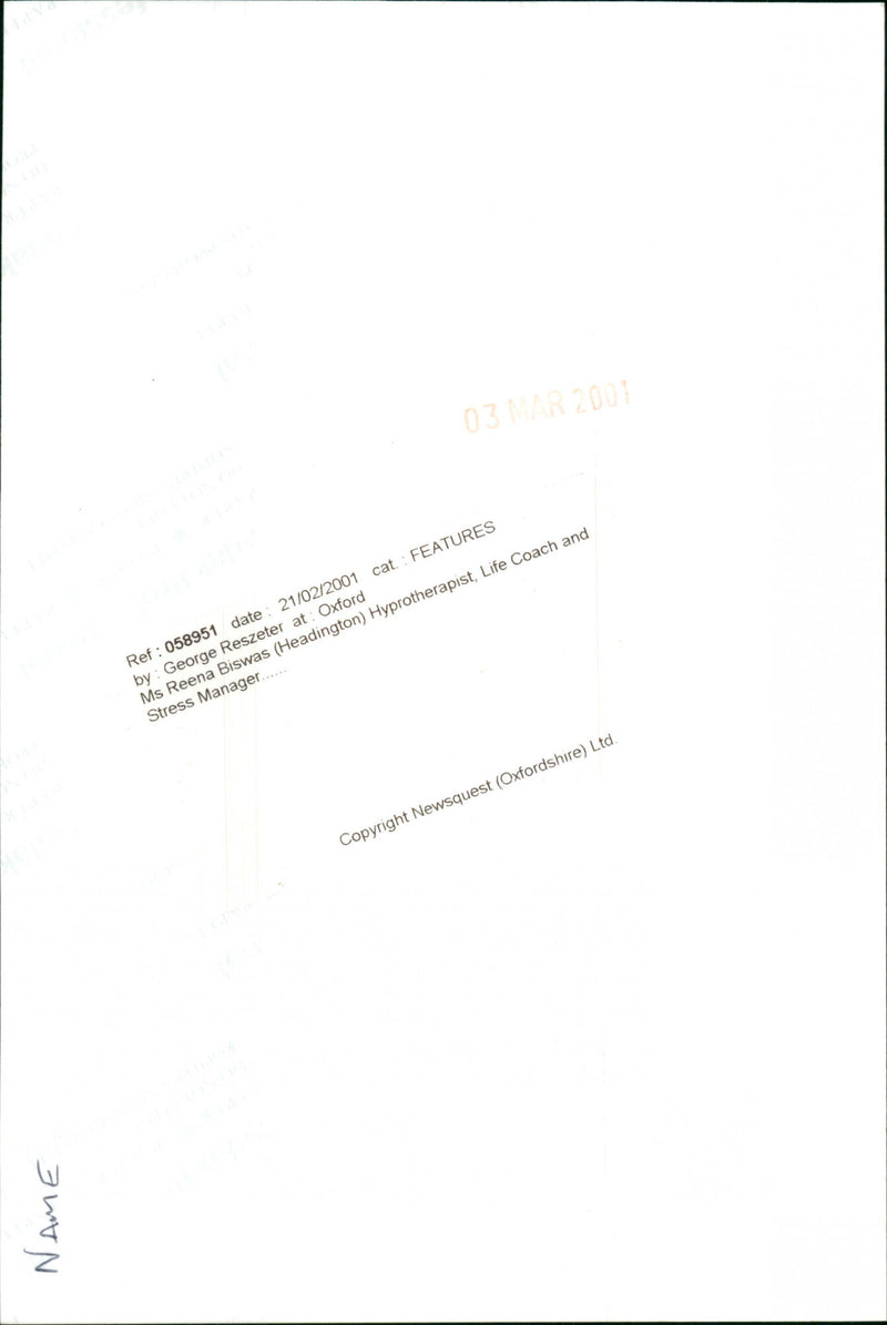 Ms Reena Biswas - Vintage Photograph