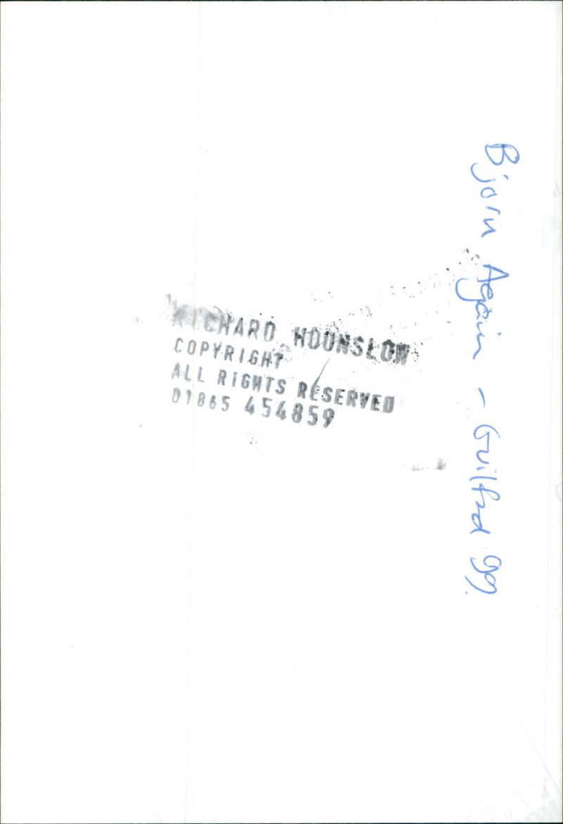 Richard Hounslow - Vintage Photograph