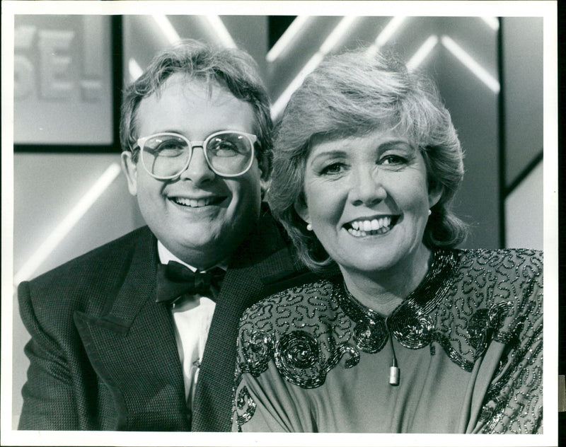 Cilla Black and Christopher Biggins - Vintage Photograph