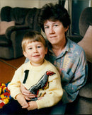 Jean Blackah and son steven - Vintage Photograph