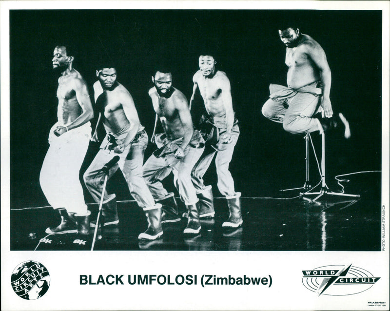 Black Umfolosi - Vintage Photograph