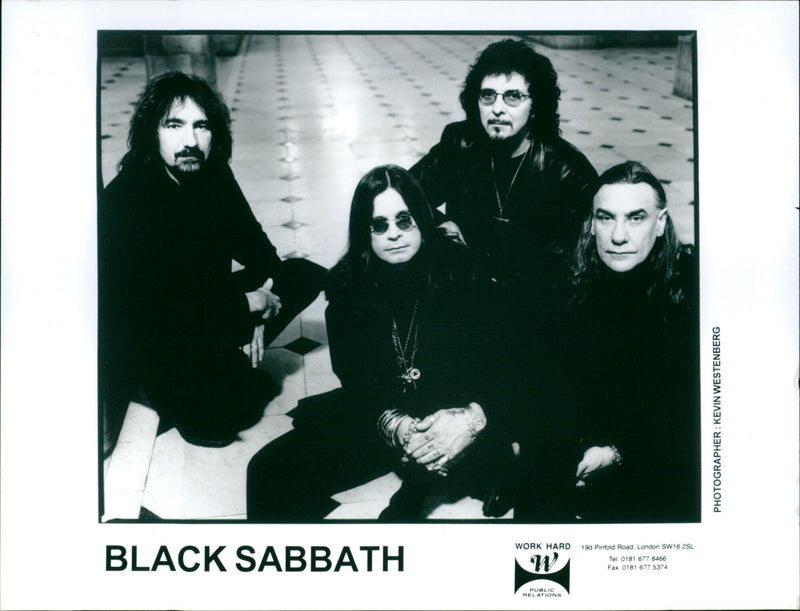 Black Sabbath - Vintage Photograph