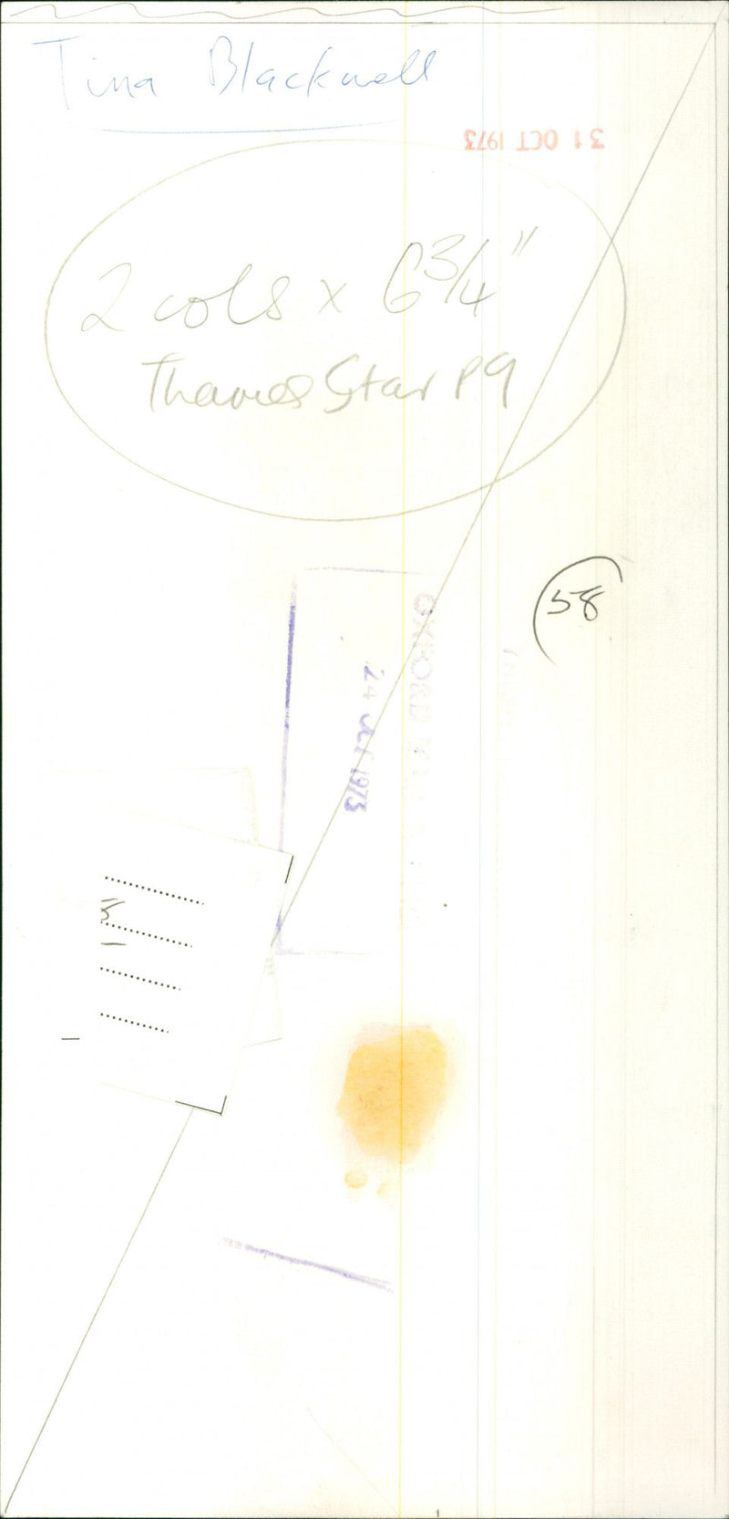 Blackwell Tina - Vintage Photograph