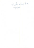 Tony Blair , Cherie Blair - Vintage Photograph