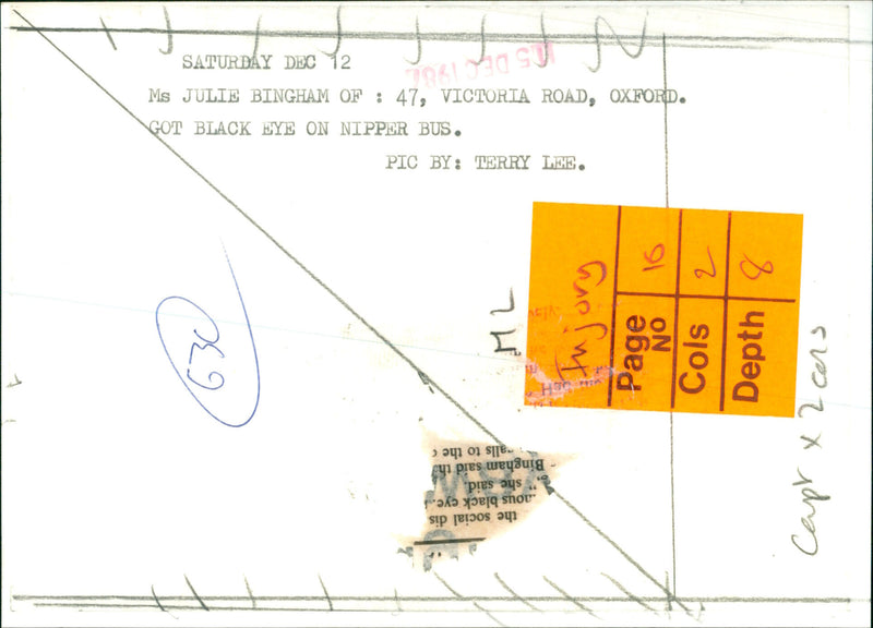 ms julie bingham - Vintage Photograph