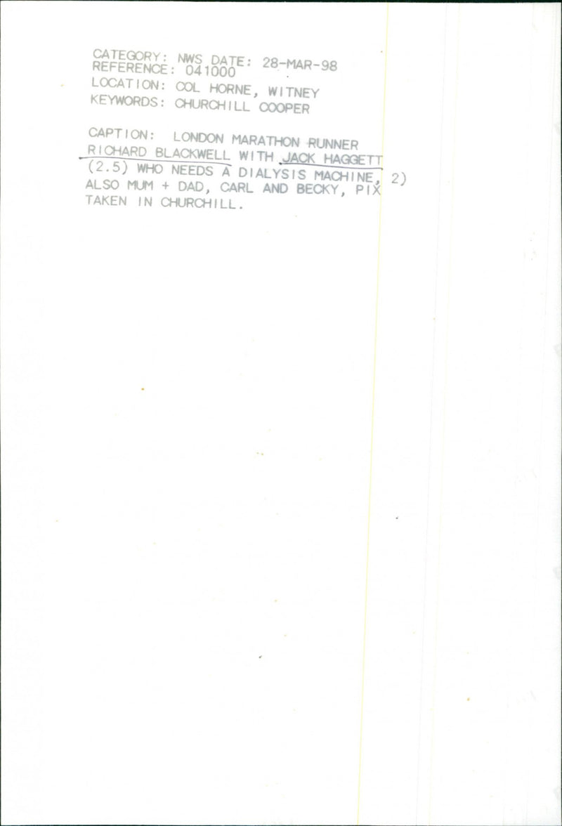 Richard Blackwell, jack hagget - Vintage Photograph