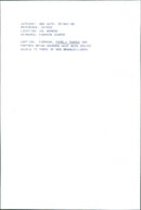 Pamela Thomas, Bryan goudman - Vintage Photograph