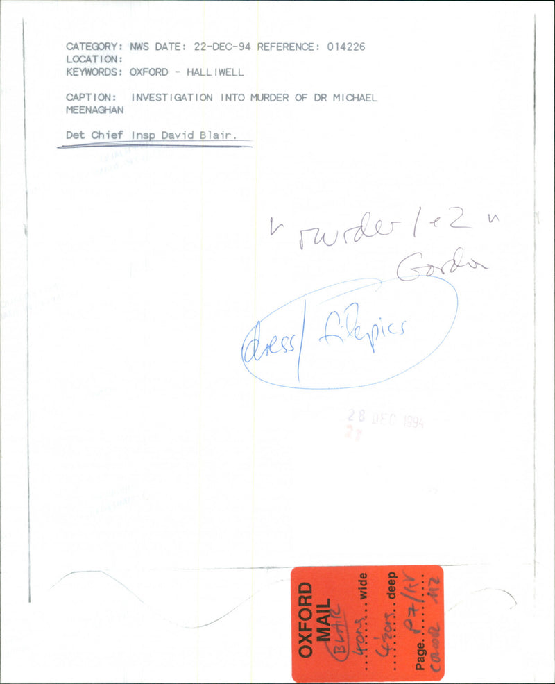 David Blair - Vintage Photograph